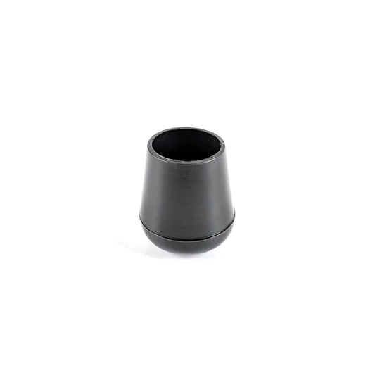 13mm Black Rubber Ferrules with Steel Base Insert - Made in Germany - Keay Vital Parts