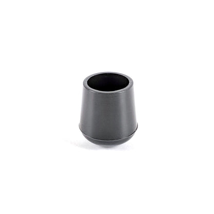 19mm Black Rubber Ferrules with Steel Base Insert - Made in Germany - Keay Vital Parts