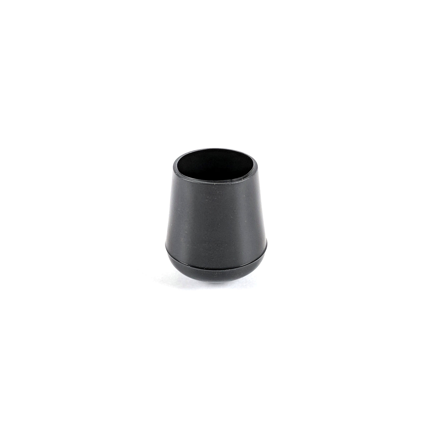 19mm Black Rubber Ferrules with Steel Base Insert - Made in Germany - Keay Vital Parts