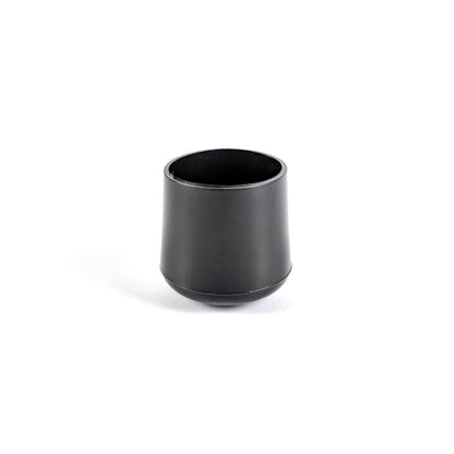 19mm Black Rubber Ferrules with Steel Base Insert - Made in Germany - Keay Vital Parts