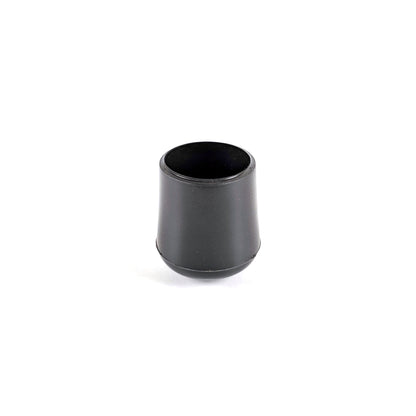 19mm Black Rubber Ferrules with Steel Base Insert - Made in Germany - Keay Vital Parts