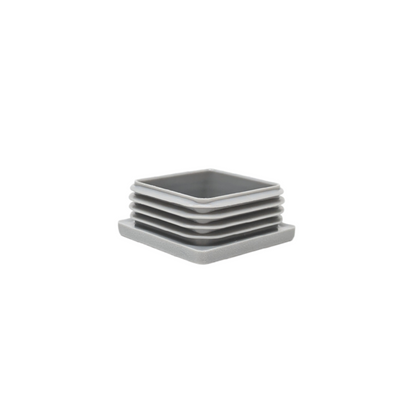 45x45mm Square Tube Inserts (Available in Black, White & Grey) | Made in Germany | Keay Vital Parts - Keay Vital Parts