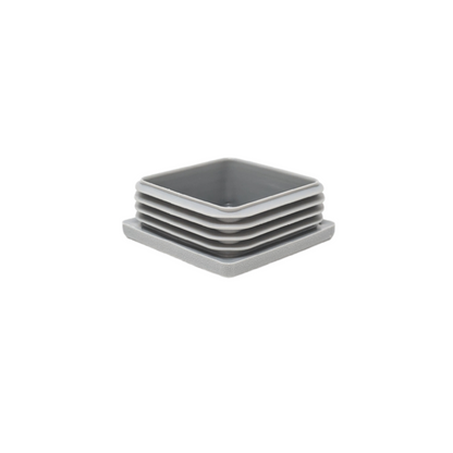 50x50mm Square Tube Inserts (Available in Black, White & Grey) | Made in Germany | Keay Vital Parts - Keay Vital Parts