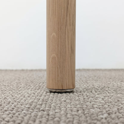 Nail-In Metal Furniture Glides, Nickel Plated Studs | Made in Germany