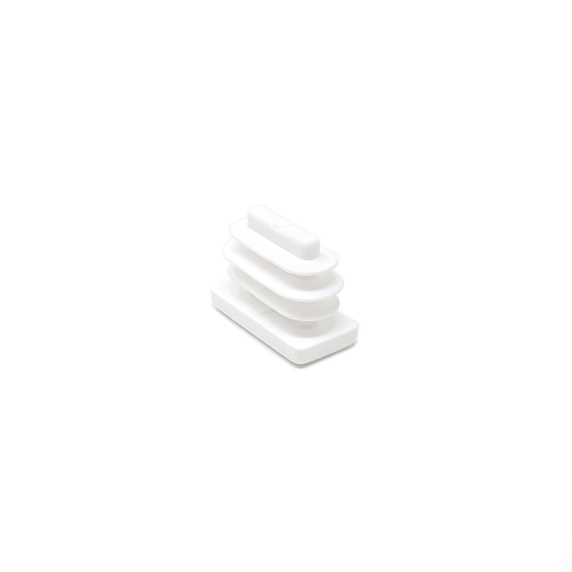 20x10mm Rectangular Tube Inserts (Available in Black, White & Grey) | Made in Germany | Keay Vital Parts - Keay Vital Parts
