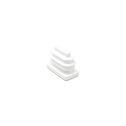 20x10mm Rectangular Tube Inserts (Available in Black, White & Grey) | Made in Germany | Keay Vital Parts - Keay Vital Parts
