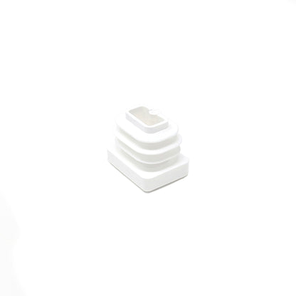 Rectangular Tube Inserts 20mm x 15mm White | Made in Germany | Keay Vital Parts