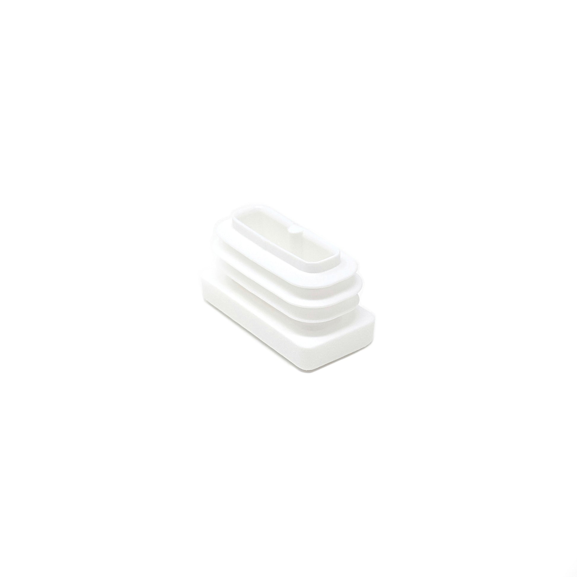 30x15mm Rectangular Tube Inserts (Available in Black, White & Grey) | Made in Germany | Keay Vital Parts - Keay Vital Parts
