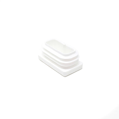 Rectangular Tube Inserts 35mm x 20mm White | Made in Germany | Keay Vital Parts