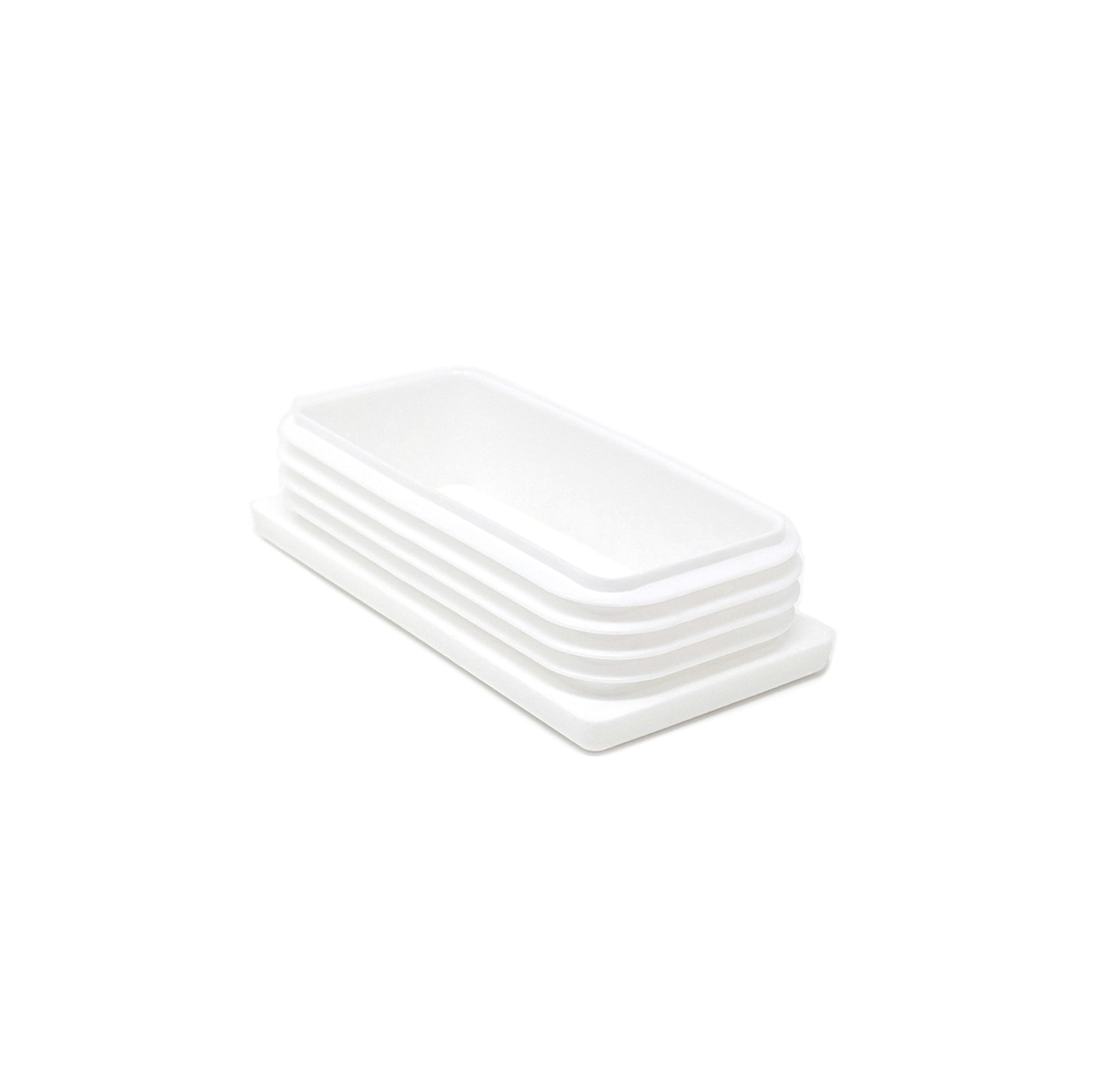 80x40mm Rectangular Tube Inserts (Available in Black, White & Grey) | Made in Germany | Keay Vital Parts - Keay Vital Parts