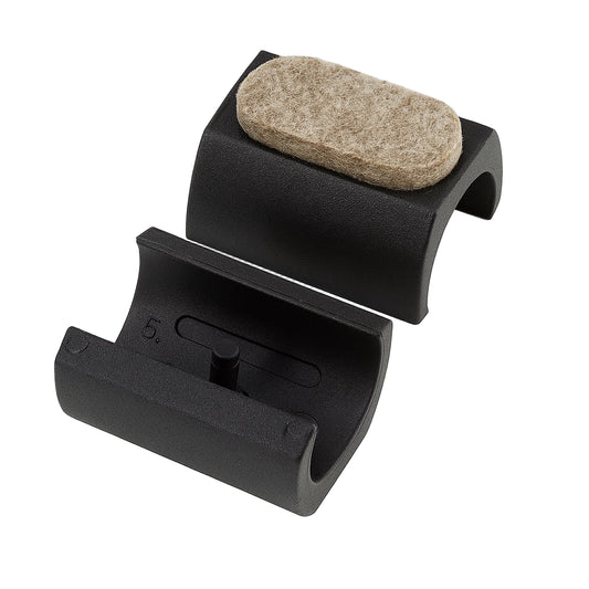 Felt Saddle Glides for Skid & Sled Base Chairs | Made in Germany | Keay Vital Parts