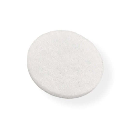 Round Self-Adhesive Felt Pads (Available in Dark Brown & White) | Made in Germany | Keay Vital Parts