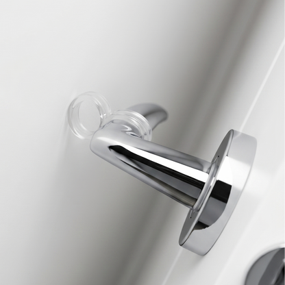 Clear Door Handle & Wall Protector Ring | Transparent Silicone Lever Bumper | Keay Vital Parts - Keay Vital Parts