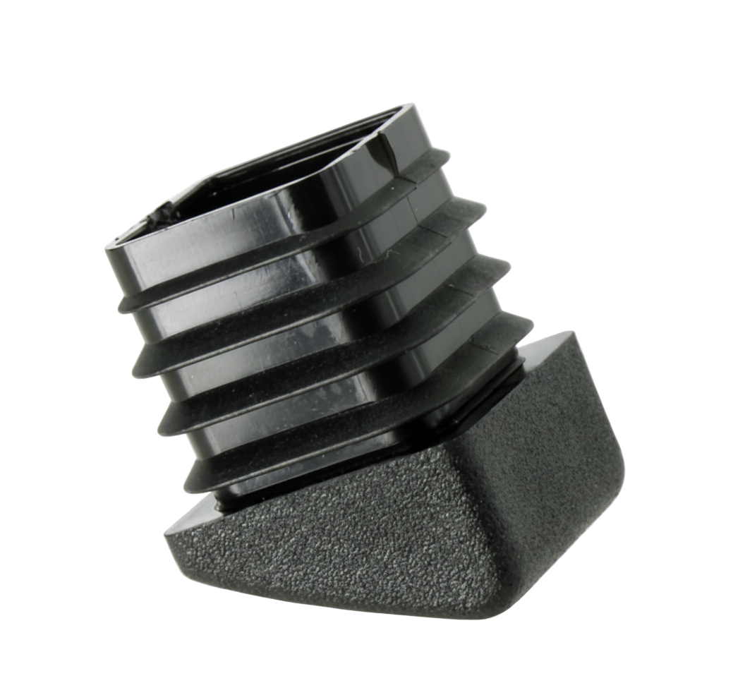 Square Tube Inserts Glides (Available in Domed & Angled Base) | Made in Germany | Keay Vital Parts