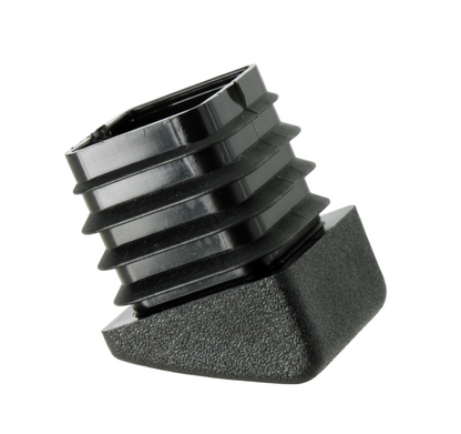 Square Tube Inserts Glides (Available in Domed & Angled Base) | Made in Germany | Keay Vital Parts