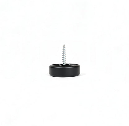 Screw-On Furniture Glides (Available in Black, White & Brown) Made in Germany | Keay Vital Parts
