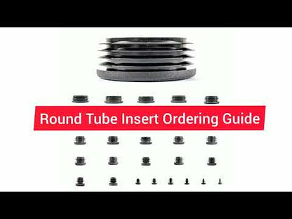 23mm Round Tube Inserts (Available in Black, White & Grey) | Made in Germany | Keay Vital Parts