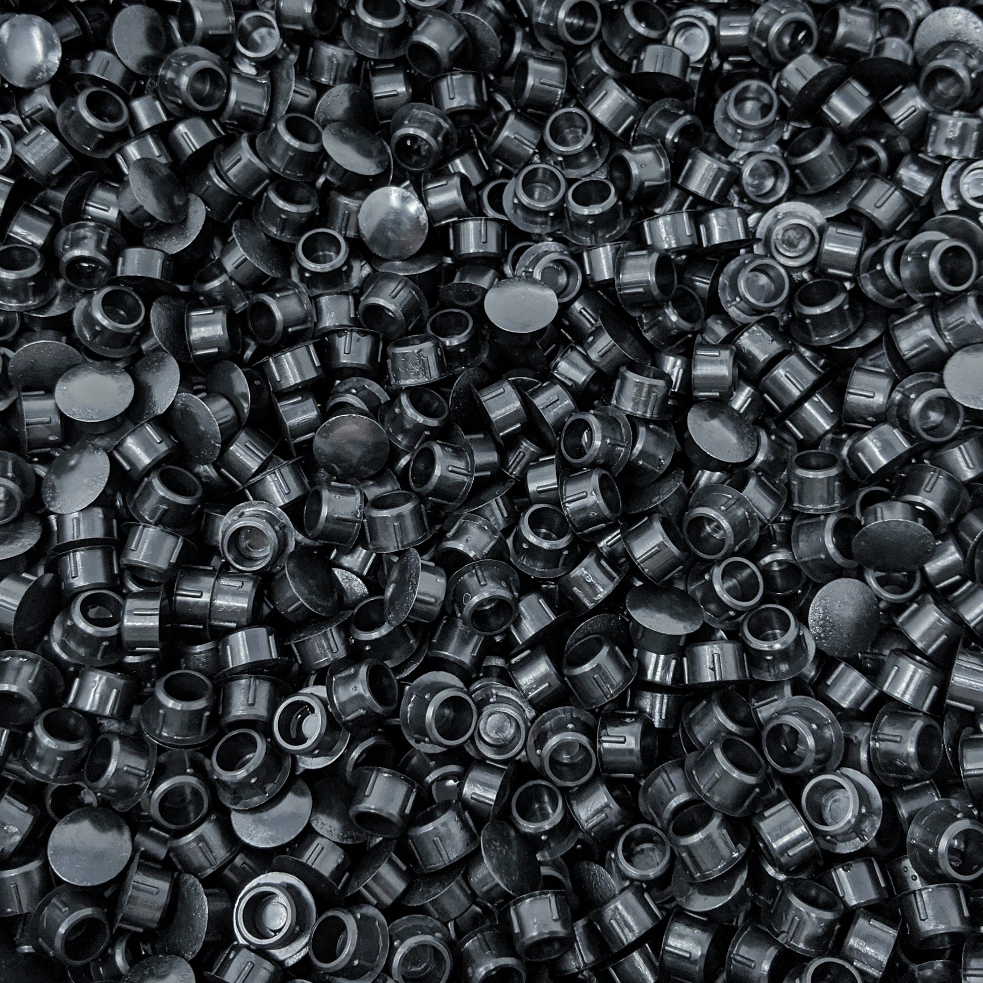 M10 Black Plastic Hole Plugs, Made in Germany - Keay Vital Parts