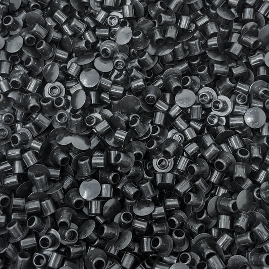 M8 Black Plastic Hole Plugs, Made in Germany - Keay Vital Parts