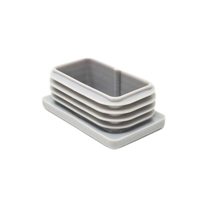 Rectangular Tube Inserts 50mm x 30mm Grey | Made in Germany | Keay Vital Parts