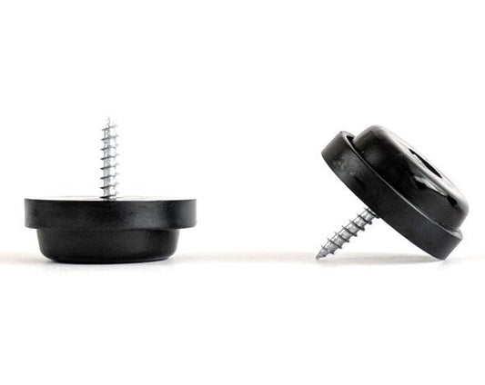 Rubber Furniture Feet available in Black, White & Brown in 24mm & 28mm | Made in Germany | Keay Vital Parts - Keay Vital Parts