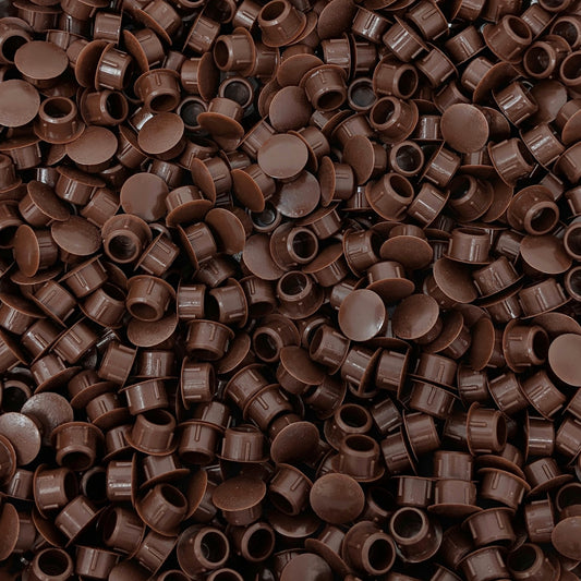 M10 Brown Plastic Hole Plugs, Made in Germany - Keay Vital Parts