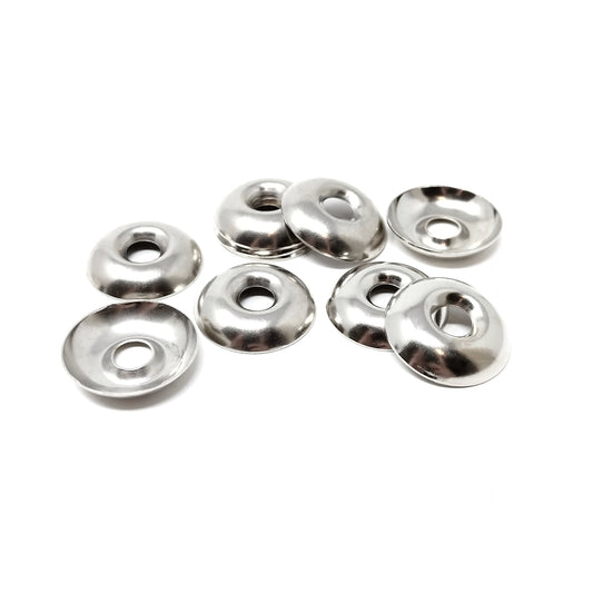 6.6mm Rosette Washers For Screws - Nickel Plated Steel, Made In Germany - Keay Vital Parts