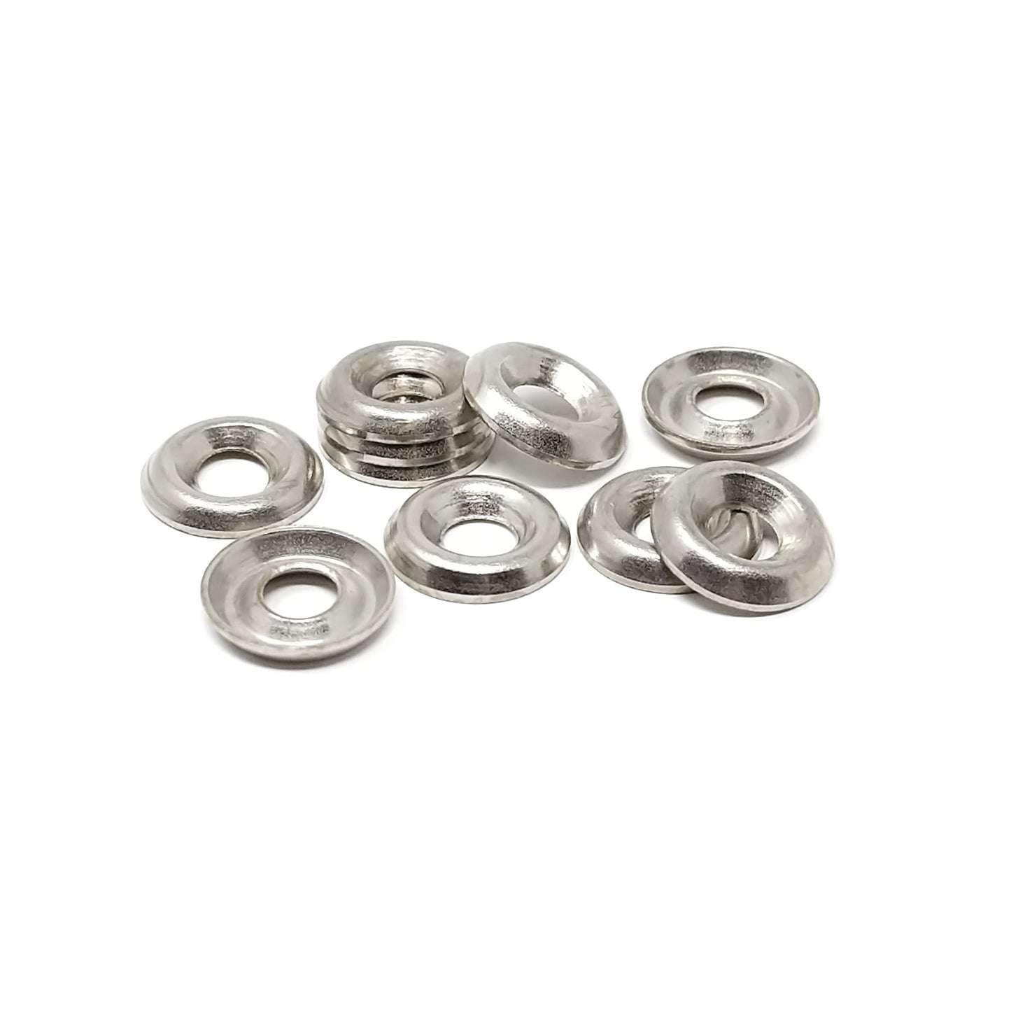 3.9mm Rosette Washers For Screws - Nickel Plated Steel, Made In Germany - Keay Vital Parts
