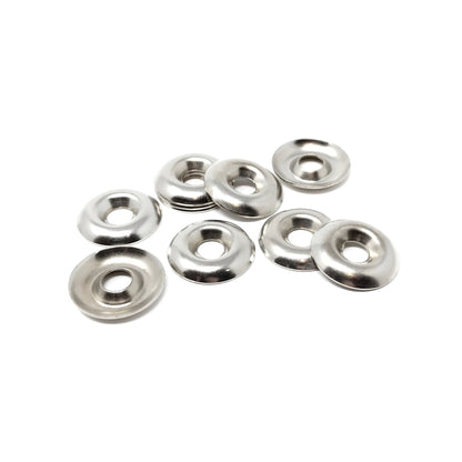 6.0mm Rosette Washers For Screws - Nickel Plated Steel, Made In Germany - Keay Vital Parts