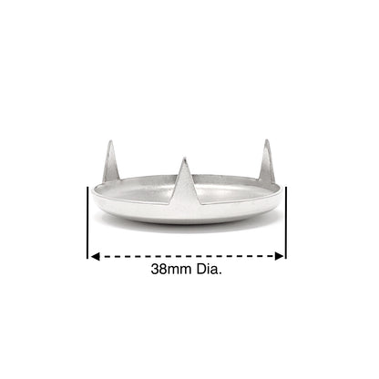38mm Pronged Nickel Plated Nail in Glides - Made in Germany - Keay Vital Parts