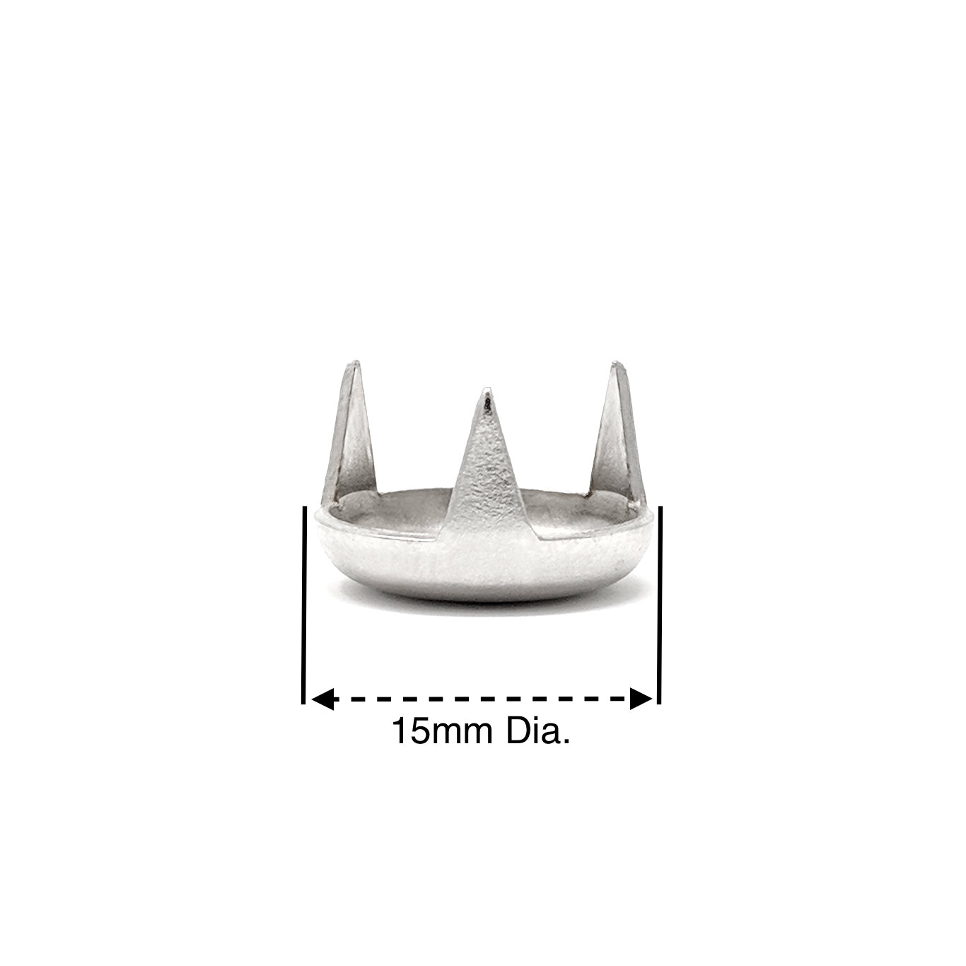 15mm Pronged Nickel Plated Nail in Glides - Made in Germany - Keay Vital Parts