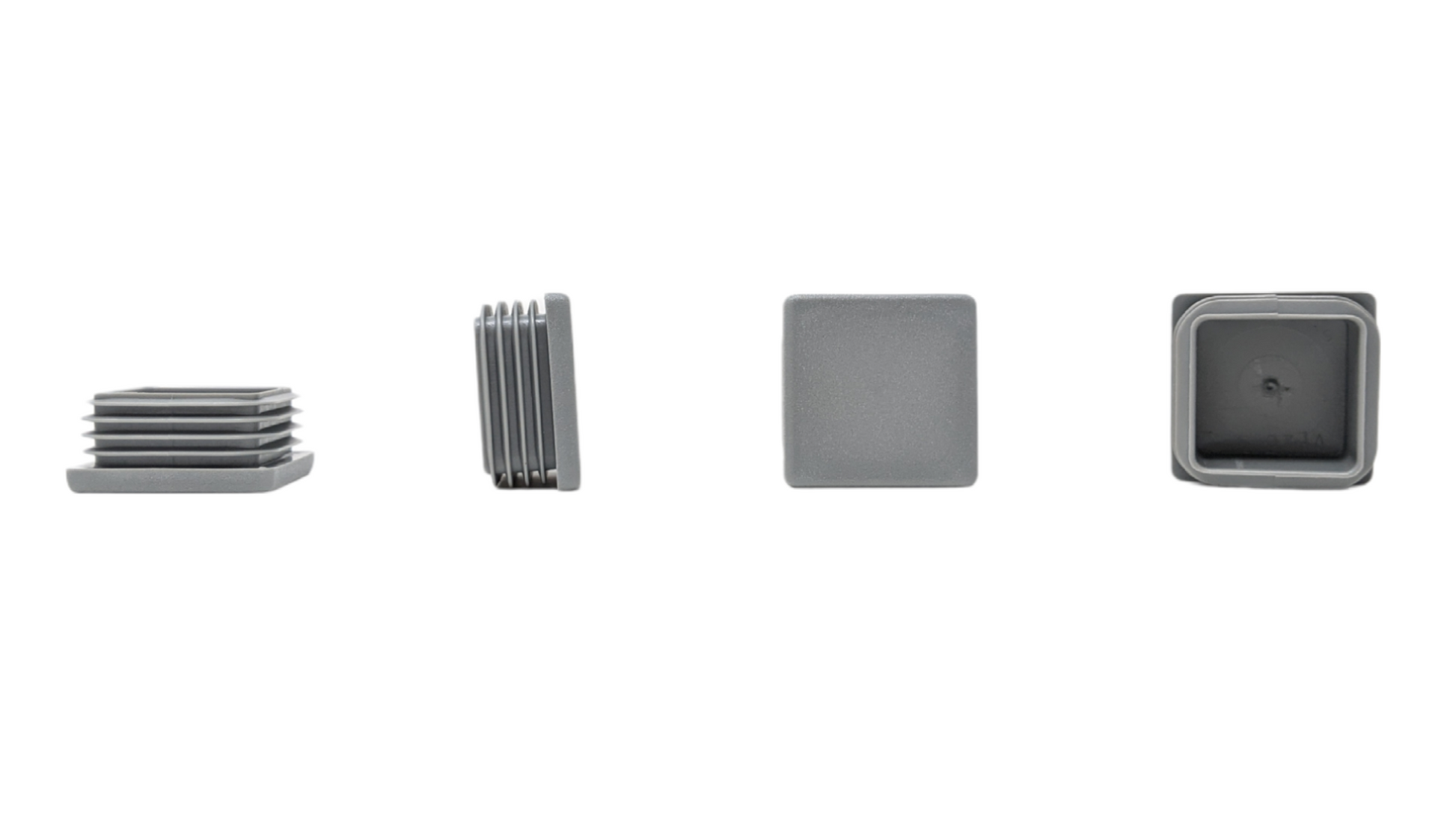 Square Tube Inserts 40mm x 40mm Grey | Made in Germany | Keay Vital Parts - Keay Vital Parts