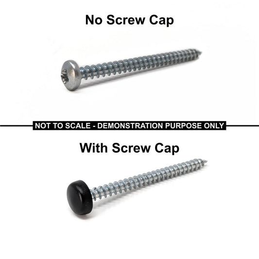 1. Screw Caps (Inner Diameter 6mm, Outer Diameter 9mm, Cap height 3.5mm) - Keay Vital Parts