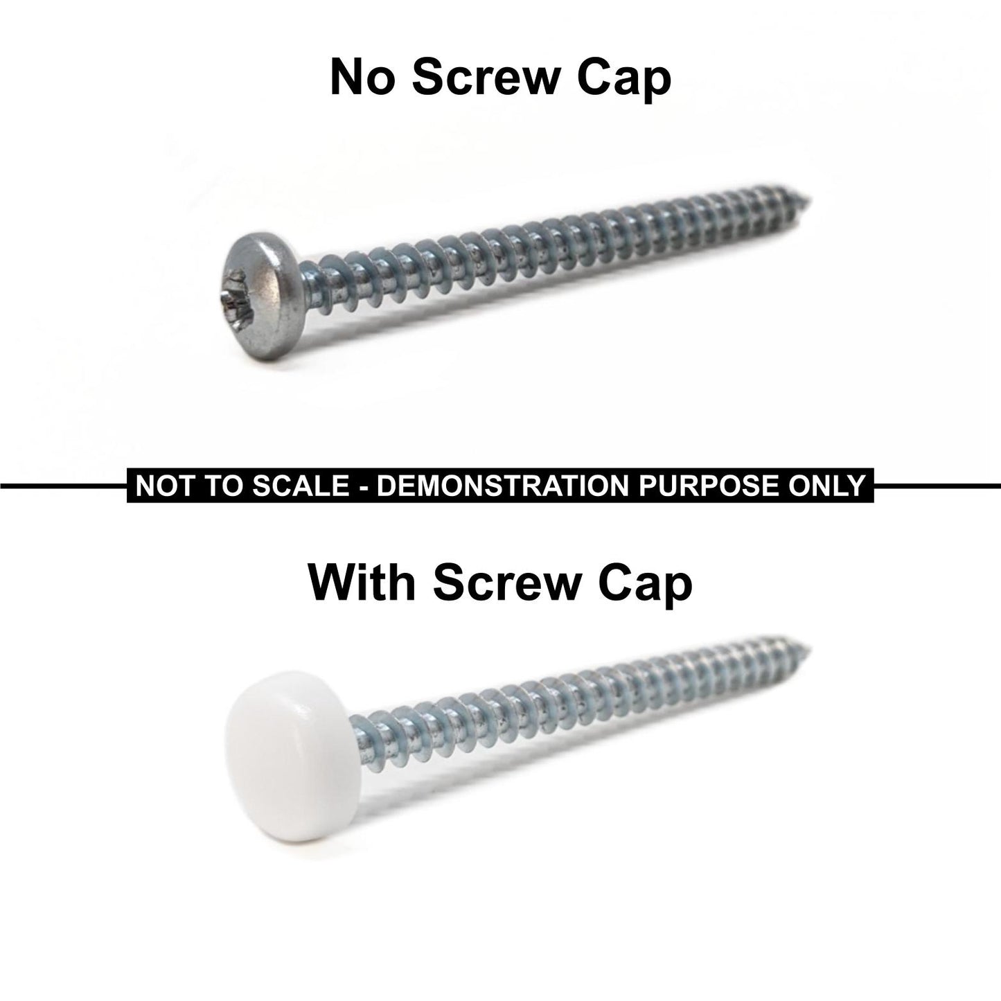 7. Screw Caps (Inner Diameter 9mm, Outer Diameter 12mm, Cap height 2.5mm) - Keay Vital Parts