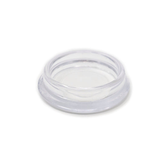 30mm Clear Round Furniture Leg Cups Floor Carpet Protector - Made in Germany - Keay Vital Parts