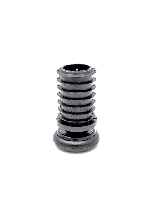 Metal Chair Leg Inserts Nylon Gliders (For tubes with 16mm Inside Diameter - Pad Size 23mm) Made in Germany | Keay Vital Parts - Keay Vital Parts