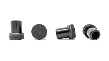 Tube Inserts with felt pads designed for furniture with vertical round tubular legs. Floor protection for wood, laminate, vinyl, smooth tile, stone and similar surfaces. Ideal for Restaurants chairs, School Chairs, Contract Furniture, Furniture design, contemporary furniture and domestic furniture 