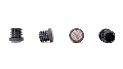 Tube Insert Felt Pads for Metal Chair & Furniture Legs 25mm  | Made in Germany | Keay Vital Parts - Keay Vital Parts