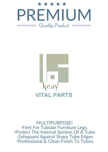 12mm Round Plastic Ferrules End Caps - Made in Germany - Keay Vital Parts