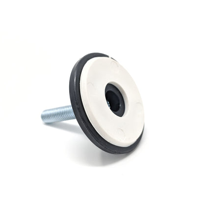 48mm-M8x30mm Non-Slip Screw In Levelling Machine Feet Height Adjustable, Made In Germany - Keay Vital Parts