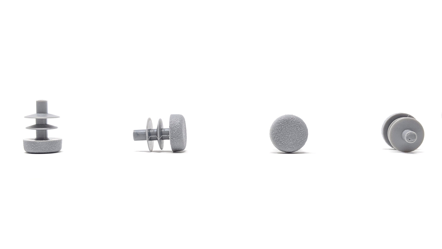 Round Tube Inserts 10mm Grey | Made in Germany | Keay Vital Parts - Keay Vital Parts