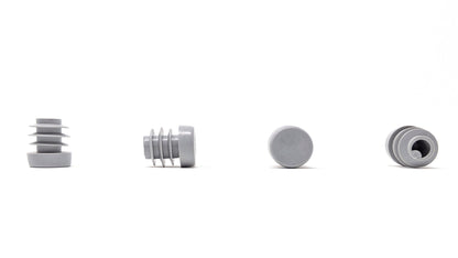 Round Tube Inserts 14mm Grey | Made in Germany | Keay Vital Parts - Keay Vital Parts