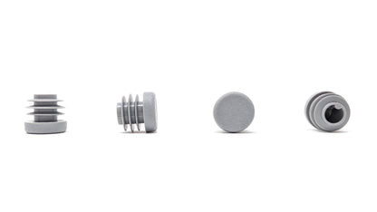 Round Tube Inserts 18mm Grey | Made in Germany | Keay Vital Parts - Keay Vital Parts