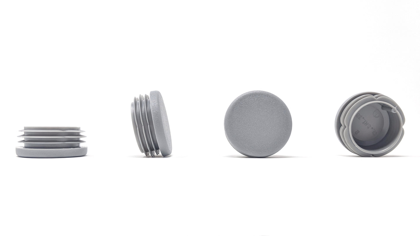 Round Tube Inserts 38mm Grey | Made in Germany | Keay Vital Parts - Keay Vital Parts