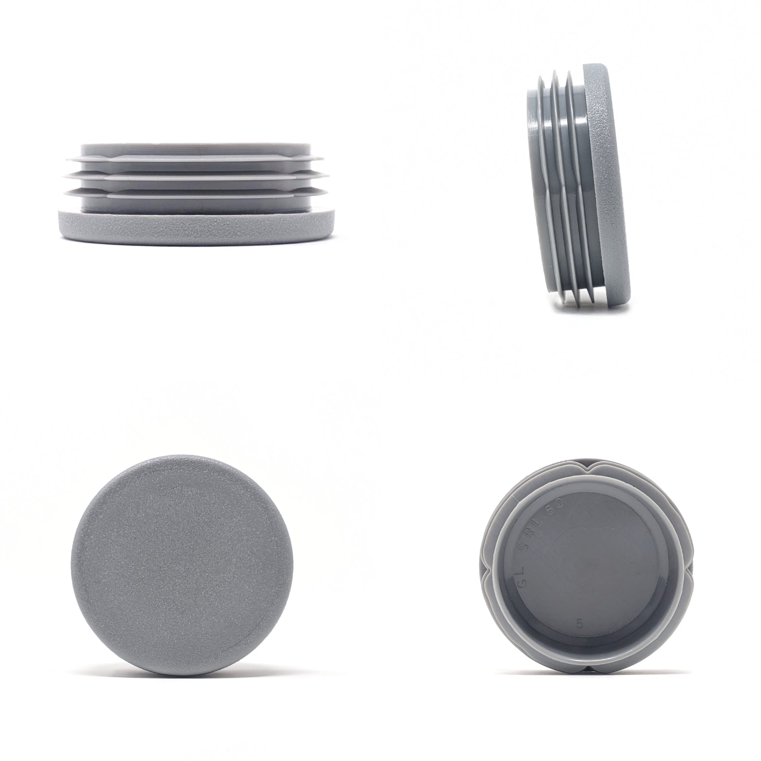 Round Tube Inserts 50mm Grey | Made in Germany | Keay Vital Parts - Keay Vital Parts