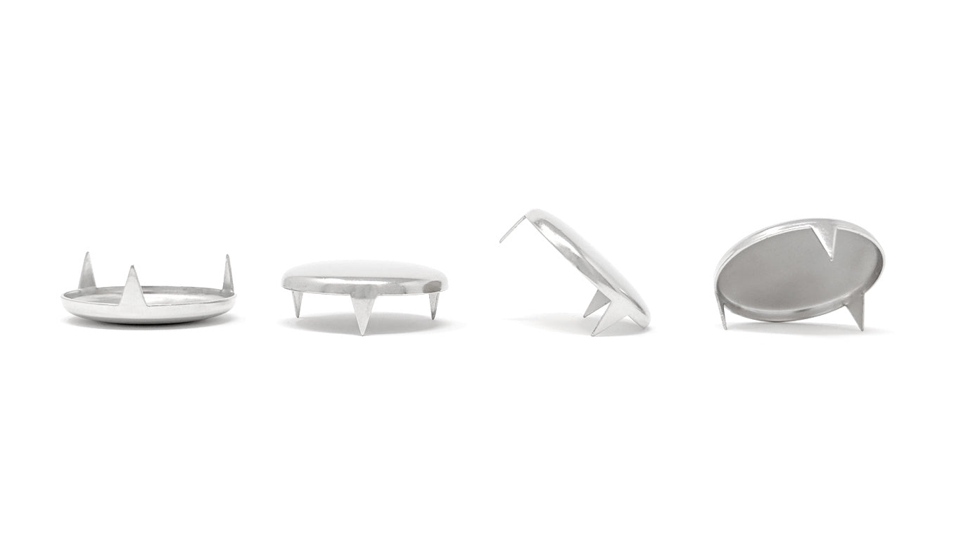 38mm Pronged Nickel Plated Nail in Glides - Made in Germany - Keay Vital Parts