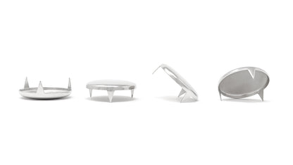 38mm Pronged Nickel Plated Nail in Glides - Made in Germany - Keay Vital Parts