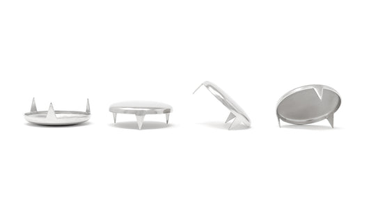 38mm Pronged Nickel Plated Nail in Glides - Made in Germany - Keay Vital Parts