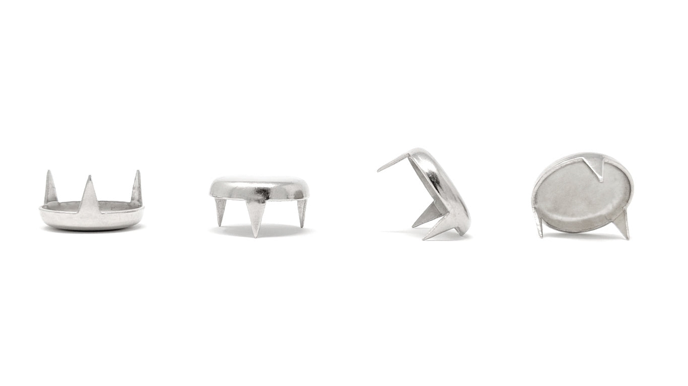 20mm Pronged Nickel Plated Nail in Glides - Made in Germany - Keay Vital Parts
