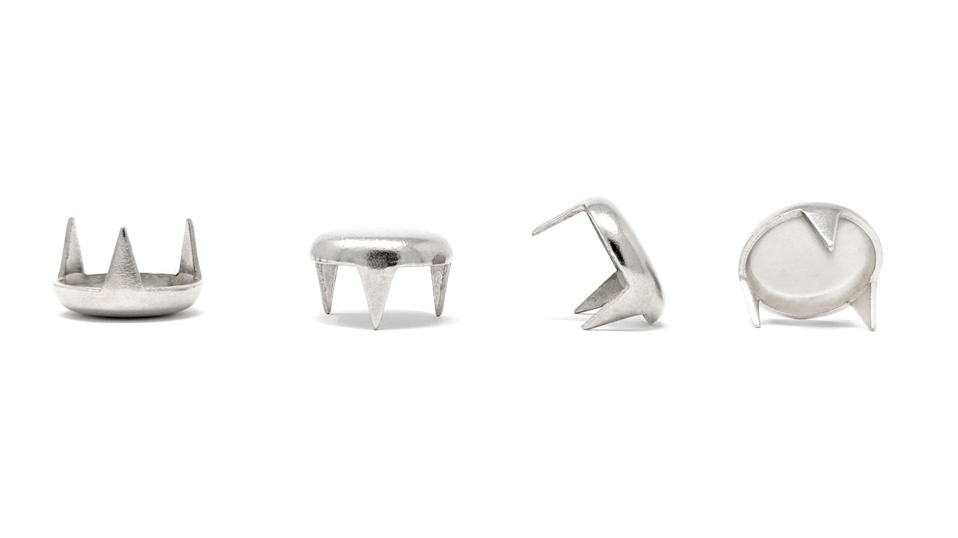 15mm Pronged Nickel Plated Nail in Glides - Made in Germany - Keay Vital Parts